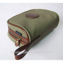 Hotel Airplane Traveling Kits Ladies para hombre CanvasToiletry Travel Wash Bag